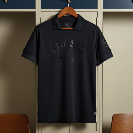 RETRO Brazil Black Jersey - 2013/14